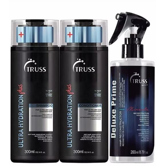TRUSS Ultra Hydration Plus Shampoo & Conditioner Set With Deluxe Prime - Picture 1 of 4